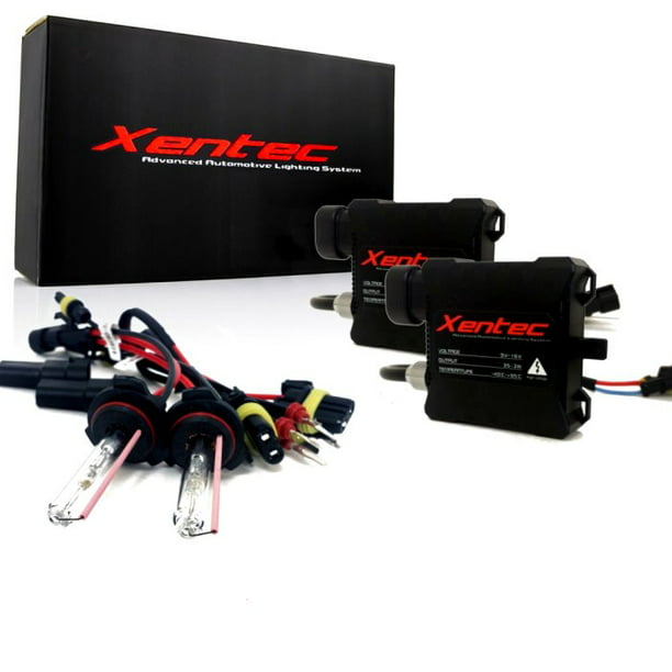 Pair 12V 35W H11 Car Motorcycle HID Xenon Headlight with Wiring Kits 6000K